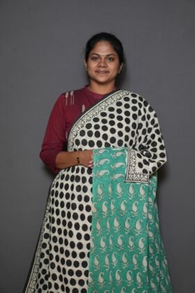 Mal Mal Cotton Sarees Everyday Style / SKU153 – 8