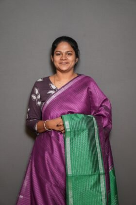 Raw Silk Sarees Traditional Touch / SKU157 – 10