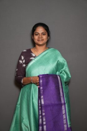 Raw Silk Sarees Clean Finish / SKU157 – 11
