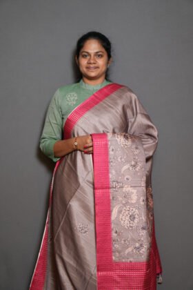 Semi Tussar Sarees Rich Texture / SKU168 – 1