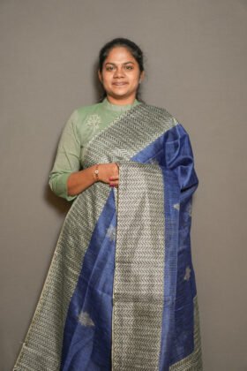 Jute Cotton Sarees Soft Texture / SKU167 – 1