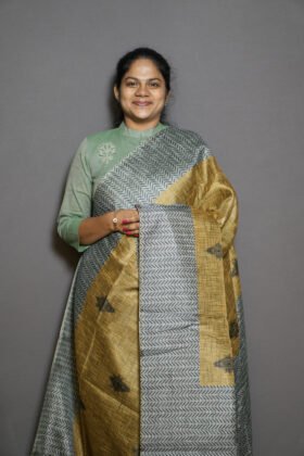 Jute Cotton Sarees Smooth Touch / SKU167 – 6