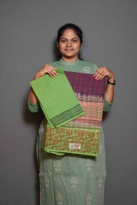 Pure Cotton Sarees Easy Drape / SKU170 – 4