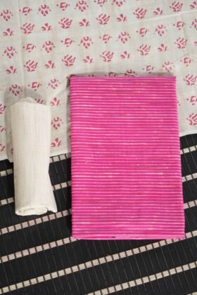 Staple Tussar Salwar Material Soft Texture / SKU176 – 1