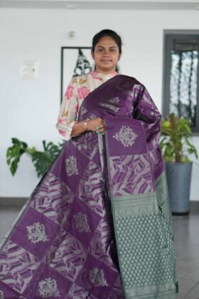 Jute Tussar Sarees Occasion Ready / SKU178 – 3