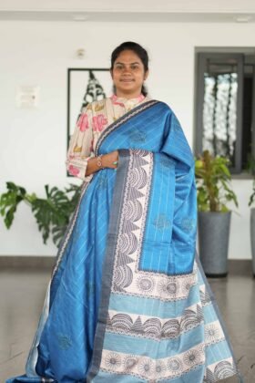 Semi Tussar Sarees Grand Finish / SKU177 – 5
