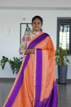 Art Tussar Sarees Printed Touch / SKU173 – 8