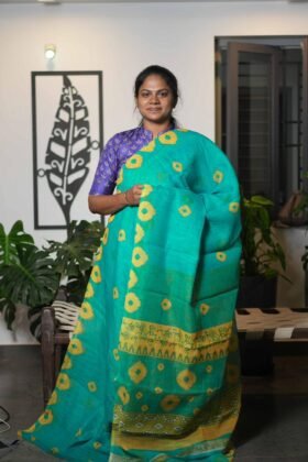 Linen Cotton Sarees Natural Touch